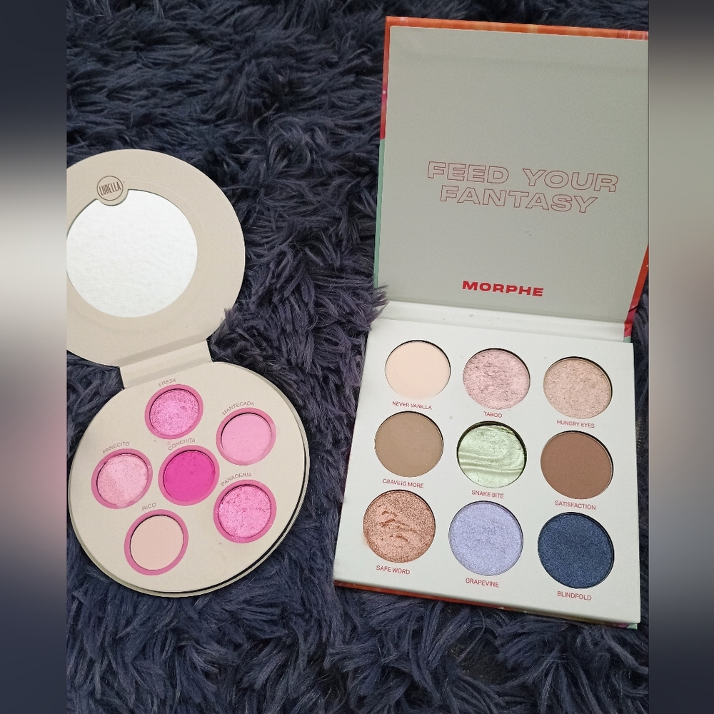 Lurella and Morphe Eyeshadow Palette Duo